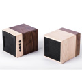 2021 New products Portable Gift Wood Promotional  Wooden Wireless Outdoor MINI  simple wood portable  speaker
